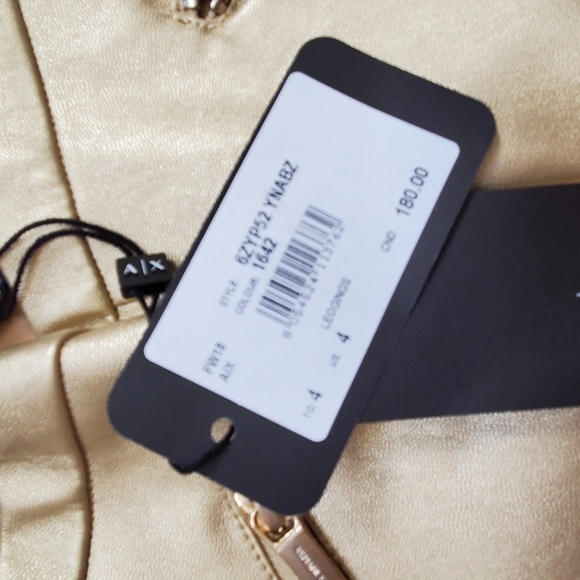 Armani Exchange gold leggings - Picture 6 of 6